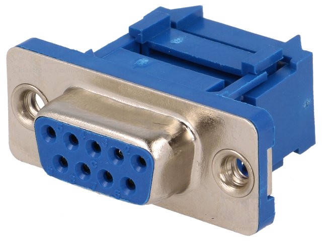 Mufă D-Sub PIN:9 mamă IDC pt.cablu-bandă UNC4-40 1,27mm DFF09LC - imagine 10